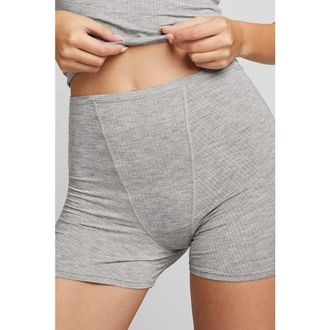 Negative Underwear Whipped Boxer in Heather Grey at Nordstrom, Size Xx-Large