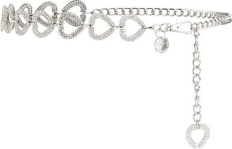 Tamaris Ketteng&uuml;rtel TAMARIS, Damen, silber shiny, Metall, G&uuml;rtel Ketteng&uuml;rtel, Individuell verstellbar