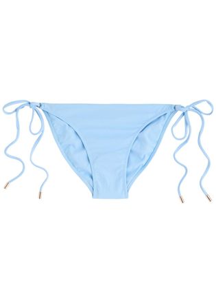 Melissa Odabash Gorda Tie-side Bikini Briefs - Light Blue - 44 (UK12 / M)