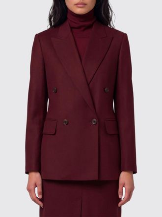Max Mara Jacket Woman color Red Purple