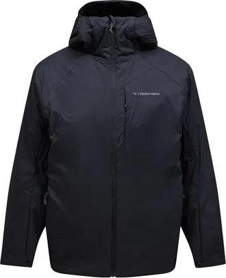 Peak Performance Mens Freelight Reversible Insulated Hood Jacket Black XXL