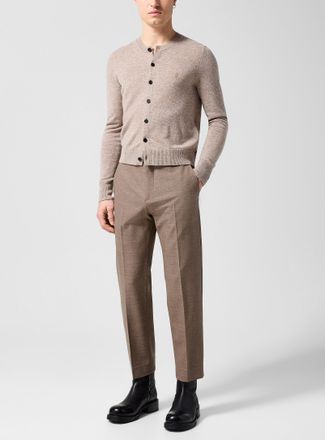 Acne Studios Mens Cropped stretch wool pant