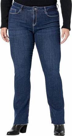 Elliott Lauren Bootcut High Rise Jeans In Denim