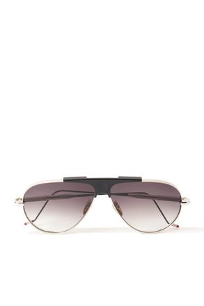 Jacques Marie Mage Kyosho Daido Aviator-Style Beta Titanium Sunglasses