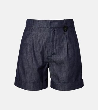 Max Mara Denim shorts