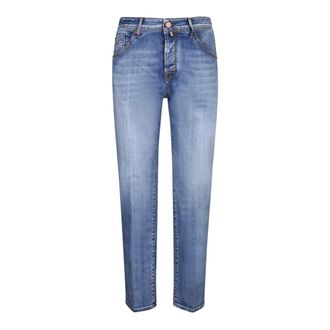 Jacob Cohen Slim-fit Jeans, male, Blue, Size: W31 Slim-fit Jeans