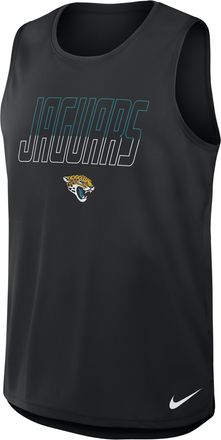 Nike Jacksonville Jaguars Nike Mens Dri-FIT NFL Tank Top in Black | 045R00A9N-YPB