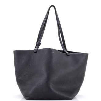 The Row Park Tote Canvas with Leather XL