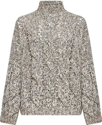 Brunello Cucinelli Mujer, Jerseys, Marrón, Talla: M