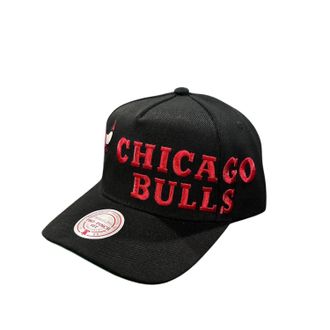 Mitchell & Ness Nba Chicago Bulls Busted Pro Snapback In Black