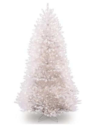 National Tree Company 7.5Ft Dunhill Fir Hinged Tree With 750 Clear Lights
