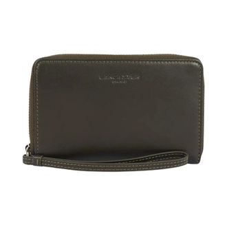 Lancaster Paris Pm Portemonnee - Dames - Accessoires - Groen - Maat: ONE Size Leer