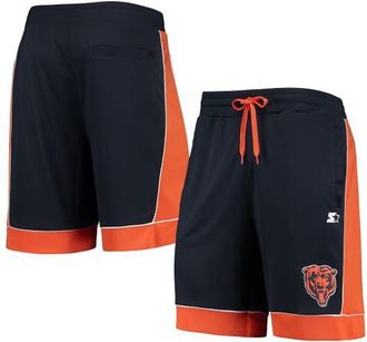 Starter Mens Starter Navy/Orange Chicago Bears Fan Favorite Fashion Shorts at Nordstrom, Size Small