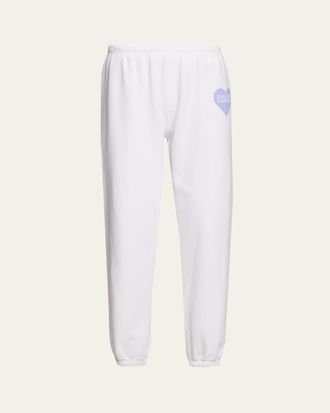 SPRWMN Logo Heart Fleece Sweatpants