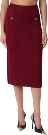 Alessandra Rich Mujer, Faldas, Rojo, Talla: S
