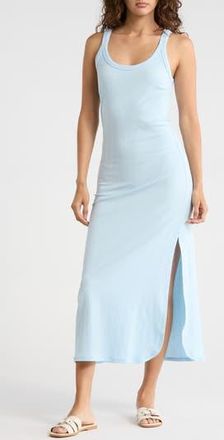 Vitamin A West Rib Tank Dress in Sky at Nordstrom Rack, Size X-Small
