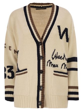 Max Mara Weekend Maxmara Wkdblasone Oversized Cardigan In Cotton Blend