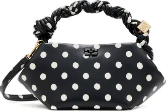 Ganni Borse Nero, Bianco-Donna