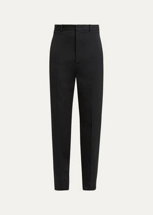 Bottega Veneta Light Wool Grain de Poudre Trousers