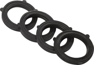 Fiskars Juntas T&oacute;ricas Para Rociadores 4 Piezas Aptas Para Todos Los Rociadores (paquete De 6)