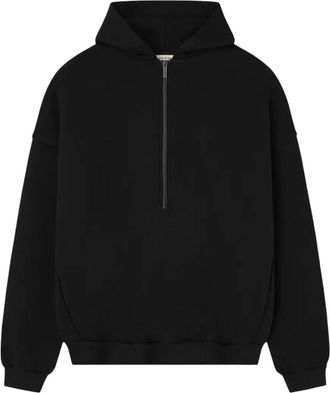 Fear of God Athletic Halfzip Hoodie Black FG25FW12-123FLC-001