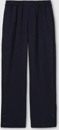 Gucci Cotton Jersey Leisure Pants With Embroidery, Size XXXL, Blue, Ready-to-wear