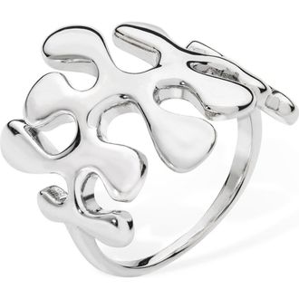 Lucy Quartermaine Large Splash Ring in Sterling Silver at Nordstrom, Size 5.5