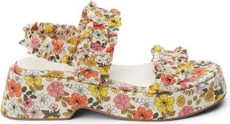 Matisse Footwear Womens Jean Platform Sandal In Floral
