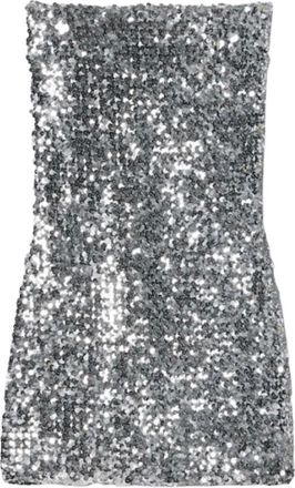 Gucci Mujer, Vestidos, Gris, Talla: S