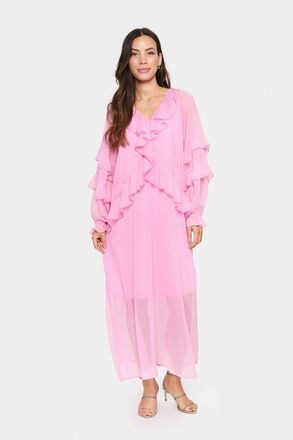Saint Tropez Jurk Loose fit Begonia Pink pink
