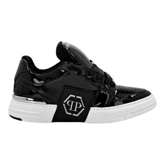 Philipp Plein unisex, Schoenen, Zwart, Maat: 35 EU Leer