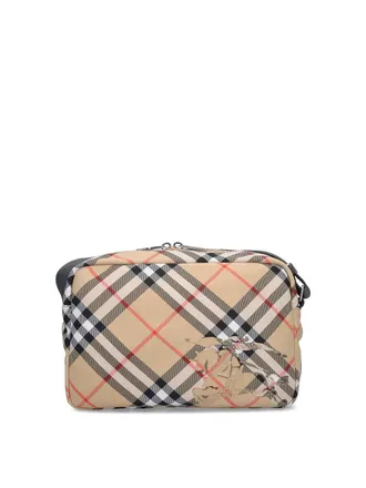 Burberry check shoulder bag