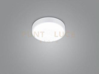 Trio Leuchten Waco Plafoniera Led Dimmerabile Metallo Bianco Con Interruttore Per Variazione Temperatura Di Colore Led D. 31cm