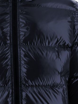 Herno Mens Down Jacket Quilted Nylon Navy Padded &