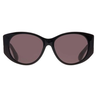 Balenciaga Grey Cat Eye Ladies Sunglasses BB0455S 004 55