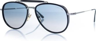 Tom Ford Pre-owned Mens Tom black metal Tripp aviator - One Size