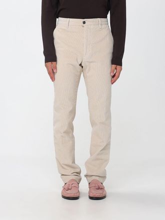 Incotex Pantaloni chino slim fit in velluto a coste con tasche America
