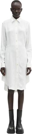 Wales Bonner Antille Shirt Dress - Dames - Shirt Kleedjes - Wit - L - Kleedjes