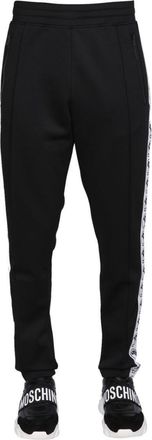 Moschino Tapered Black Jogging Pants