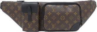 Louis Vuitton Marron Coated Canvas Shoulder Bag (Pre-Owned)