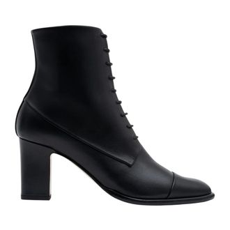 Parall&egrave;le Parallele - Bari Enkellaars - Dames - Schoenen - Zwart - Maat: 39 1/2 EU Leer