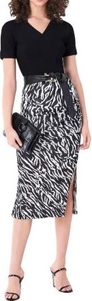 Diane Von F&uuml;rstenberg Diane Von Furstenberg Reversible Printed Edna Skirt Size M