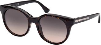 Web Eyewear Tortoise/Grey Shaded Zonnebrillen - unisex - Zonnebrillen - Grijs - 54 MM - Accessoires