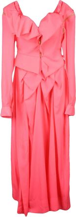 Vivienne Westwood Asymmetric Design Midi Dress