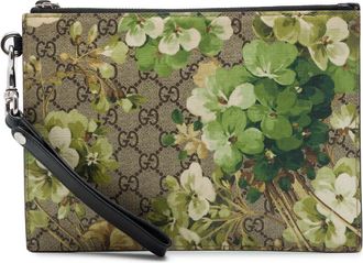 Gucci Pre-owned Gucci GG Supreme Blooms Clutch Unisex POR75FDUVRJXY2LG