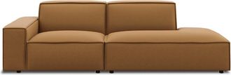 Castlery Customized Brown Performance Side Chaise Sofa Right Facing | Jonathan by Castlery, Brown, Castlery