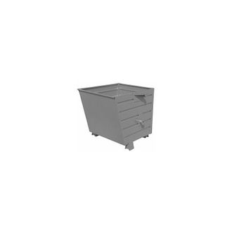 Bauer Volquete Apilable Capacidad 0,55 M&sup3; Gris Rat&oacute;n Ral 7005
