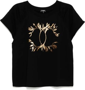 Chanel T-shirt in cotone 2017-2018 - Nero