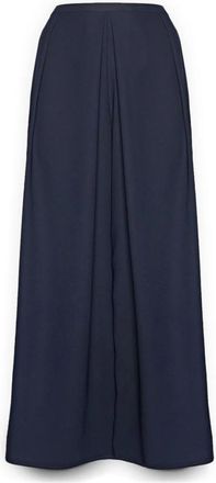Elena Miro Palazzo Broek in Cady - Dames - Wijde Broeken - Blauw - 5XL - Polyester - Broeken
