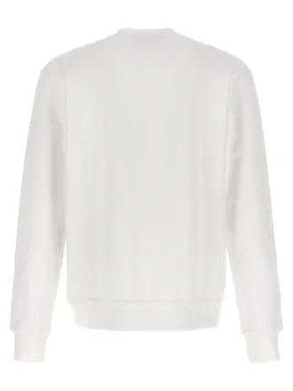 Dsquared2 Logo-Print Cotton Sweatshirt - White